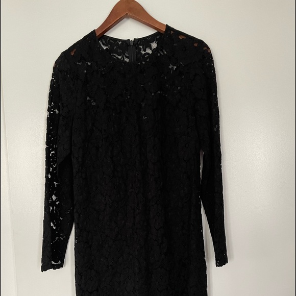 H&M BLACK LACE DRESS - Picture 3 of 5